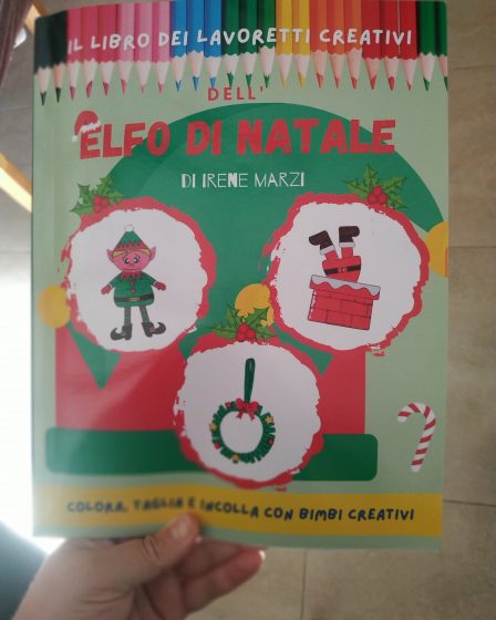 Libro dei lavoretti creativi dell'Elfo di Natale